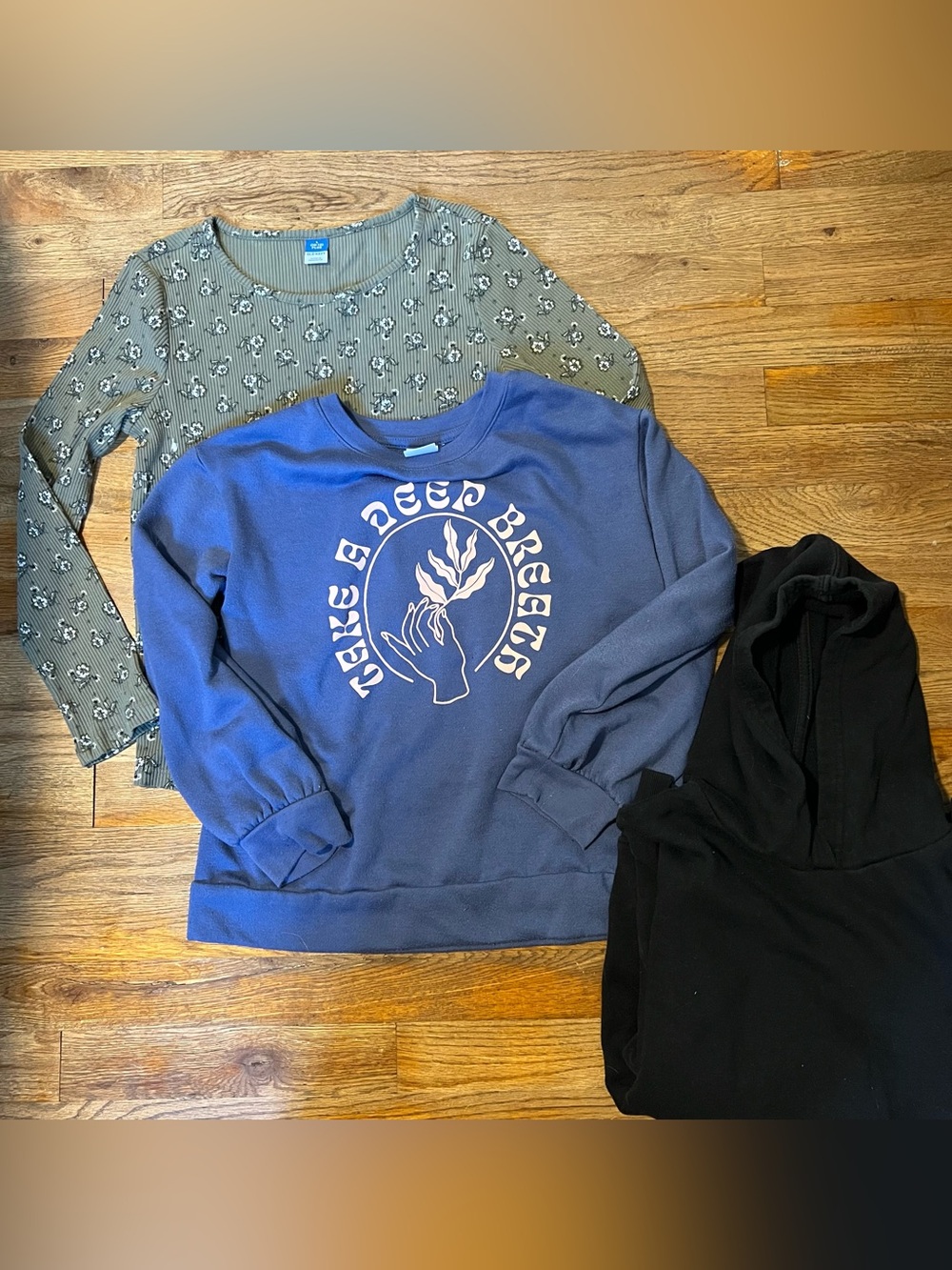 Girls Size 10/12 & 14 Hooded Sweatshirt Crewneck Hoodie Old Navy Art Class